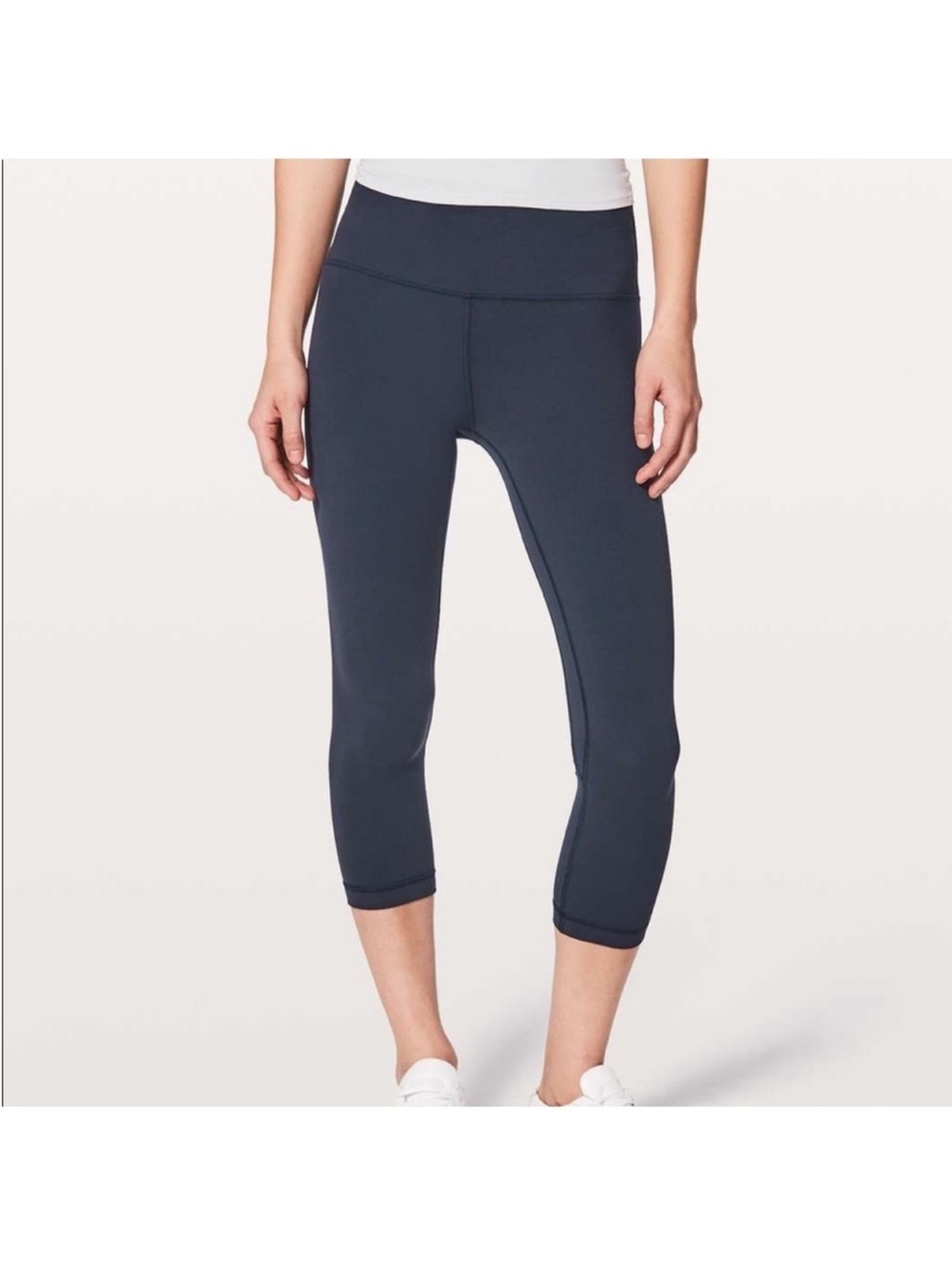 lululemon athletica Navy High-Rise Cropped Leggings
